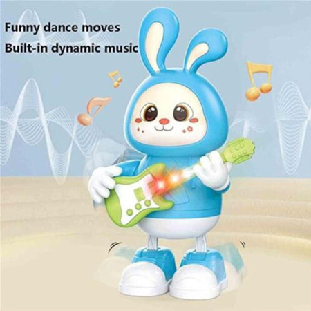Rabbit Guitarist Dance Bunny Toy