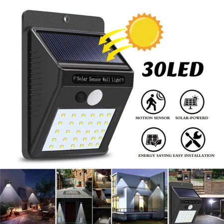 30 LED Solar Lights Outdoors Waterproof Solar Lawn Light Solar Power Light for Garden Path l Decoration